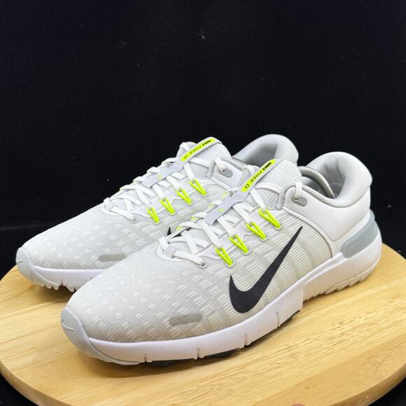 Nike Free Golf NN White Black Pure Platinum Golf Shoes FN0332-101 Men\'s 11.5 main image 6